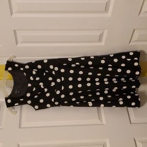 New, never worn, Alyx, 1940's style polka-dot dress.